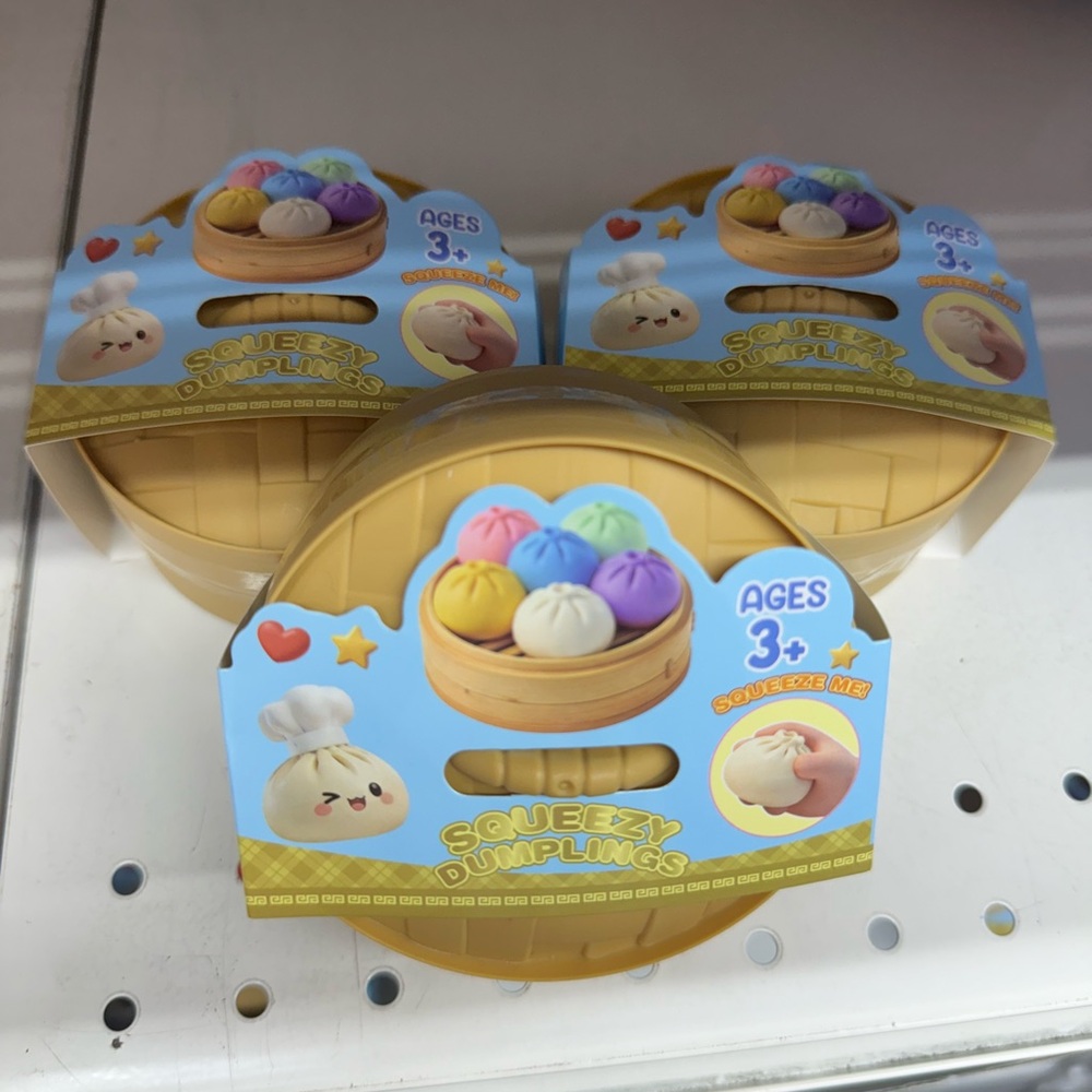 Squeezy Dumplings Soft Sensory Toy - Multicolor